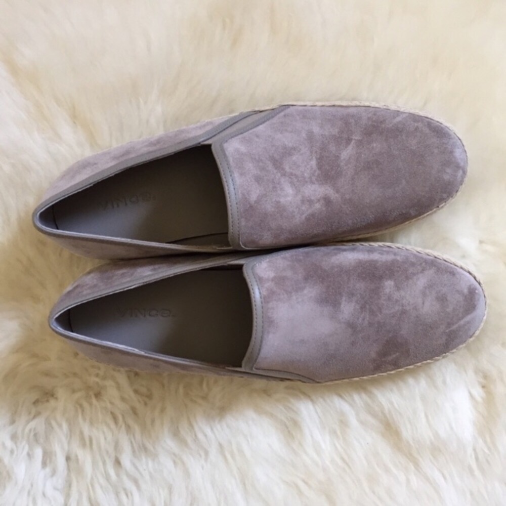Vince Acker Suede Espadrille Sneakers - New In Box - Picture 2 of 7